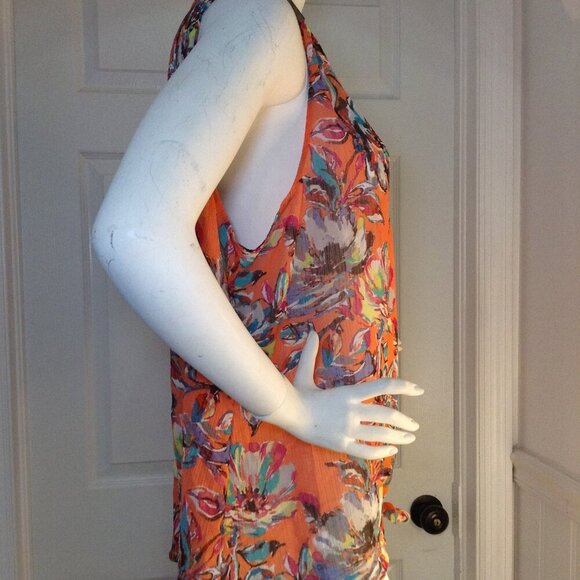 Lane Bryant 22/24 Floral off-shoulder Shrug; Unique, Eclectic Chic, Artistic top - Picture 5 of 6